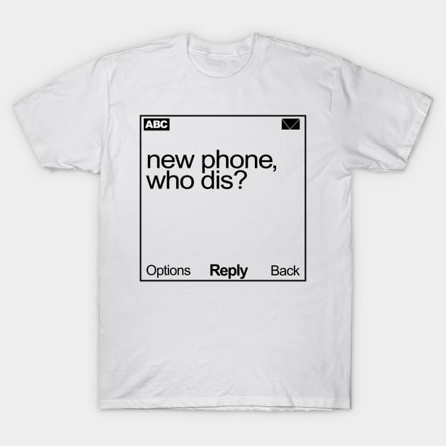 who dis is? T-Shirt by VisualTrashN'Treasure